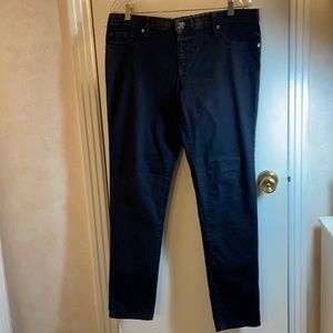 Ariya No button 2.5in opening to slide jeans on